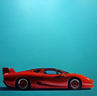 Jaguar XJ 220 - Roman Sedlák - originál
